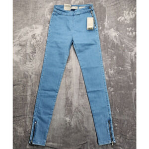 NWT Bench Urban Wear Womens Blue Skinny High Rise Jeans 27w